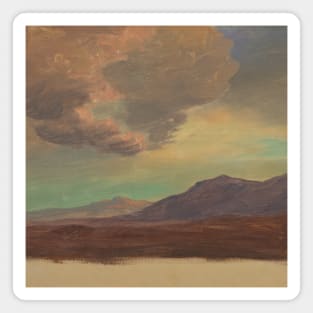 Landscape, near Palestine or Syria by Frederic Edwin Church Magnet